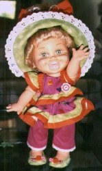 Poupée Galoob Baby Face AA "So Funny Natalie" - Édition Canadienne - Complète